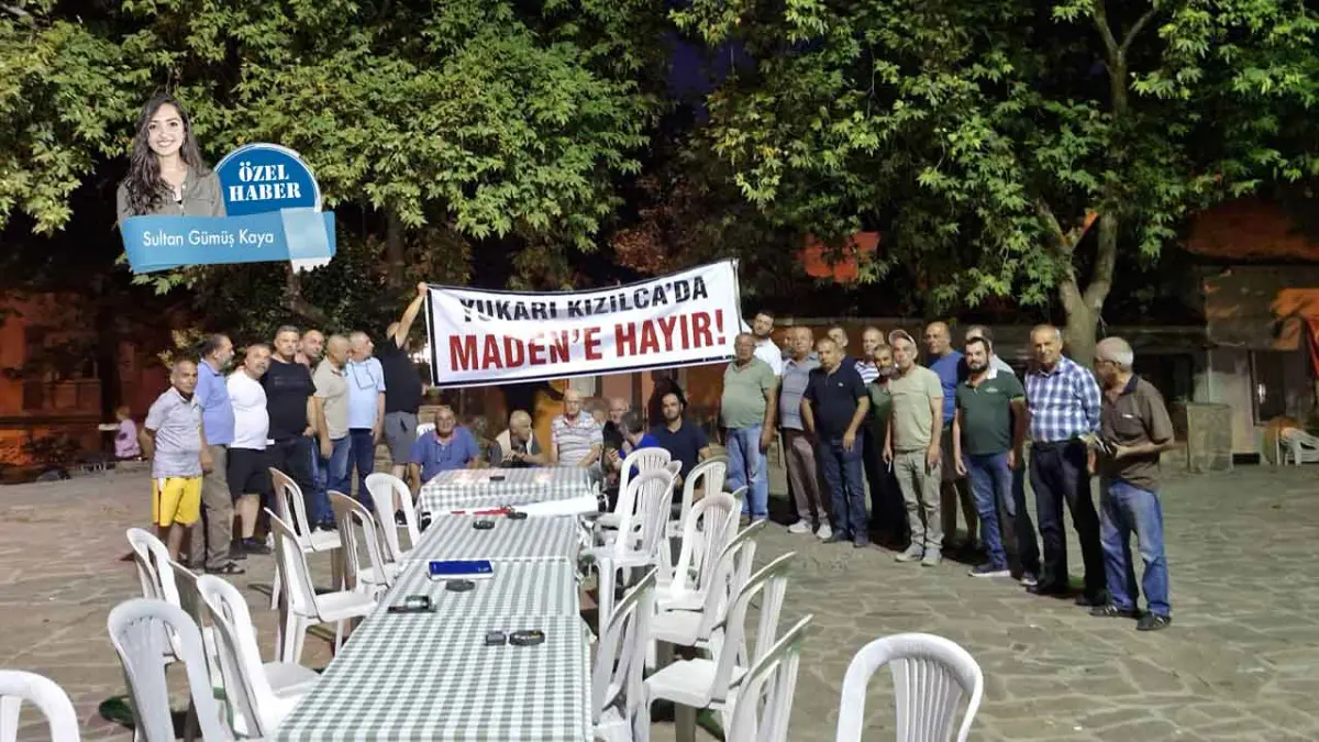 Yukarıkızılca ve maden çalışmasının gündeme geldiği dağlık alan
